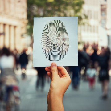 Online fingerprint image